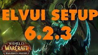 WOW 624 Elvui setup  addons [upl. by Edmanda]