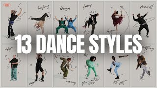 13 Dance Styles And How To Get Started  Back To Basics [upl. by Kerk]