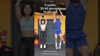 Medicine ball full body workout with MrGetFitStayFit [upl. by Kizzie]