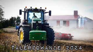 ☆Talerzowanie 2k24☆John Deere w akcji Kacper 78 ㋡ [upl. by Terrene]