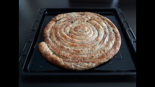 Patlıcanlı El Açması Börek Tarifi  Bu Yöntemle Hamuru Oklavasız İncecik Açmak Çok Kolay [upl. by Eineg454]