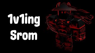 1v1ing Srom R8  Roblox Arsenal [upl. by Haet804]