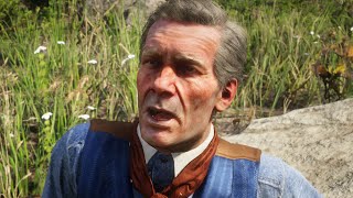 Hosea will react differently if Arthur buys expensive Horse  RDR2 [upl. by Dnob]