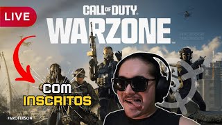 Maluco no Call of Duty Warzone  Ao vivo🔴 Aberto para inscritos [upl. by Elcarim]