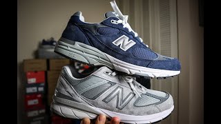 NB 990v5 vs NB 993 Which one is better  OnFeet Look [upl. by Hallette]