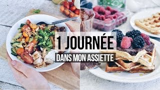 What I eat in a day ou Une journée dans mon assiette  MON ALIMENTATION DE NUTRITIONNISTE [upl. by Ybsorc]