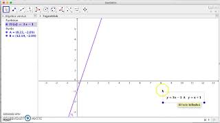 Ligninger funktioner To ligninger med to ubekendte i Geogebra [upl. by Nawyt]