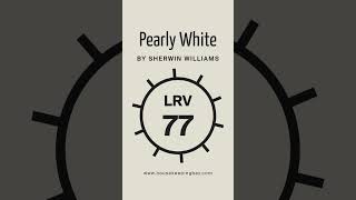 Pearly White SW 7009  White Paint  Coordinating Colors Trim Colors That Go With amp Undertones [upl. by Neala]