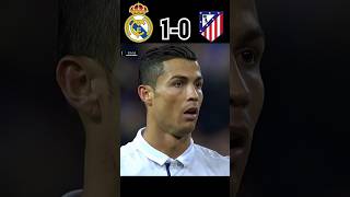 Ronaldo’s Unforgettable Hattrick Real Madrid 🆚 Atletico Madrid 30 2016 football ronaldo cr7 [upl. by Kitrak]