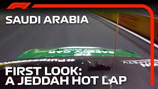 A Flying Lap of the Jeddah Corniche Circuit  2021 Saudi Arabian Grand Prix [upl. by Clarence]