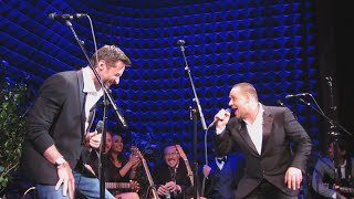 Hugh Jackman and Russell Crowe  The Confrontation Les Miserables Live at Joes Pub [upl. by Divan]