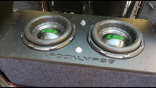 INSANE FLEX CRAZY BASS SUBWOOFERS DEAF BONCE 3512D1R [upl. by Meriel230]