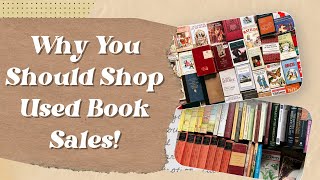 Why You Should Shop Used Book Sales  Homeschool Book Sale Haul [upl. by Bruno274]