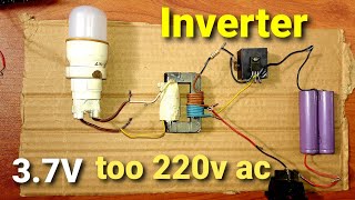 How to make inverter using flyback ferrite core [upl. by Fini]