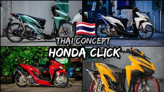 HONDA CLICK STREET BIKE CONCEPT  COMPILATION [upl. by Amr3]