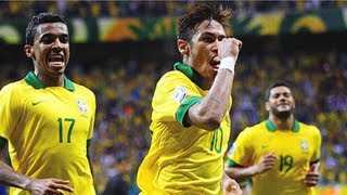 Brazil Wins Confederations Cup Vs Spain [upl. by Jacki]