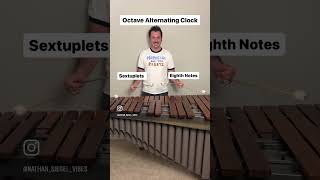 Octave Alternating Clock marimba music percussion [upl. by Marya]