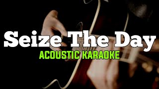 Avenged Sevenfold  Seize The Day Acoustic Karaoke [upl. by Ihp]