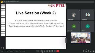 noc24 EE99  Introduction to Semiconductor Devices  NPTEL  Week 2 [upl. by Aiset]