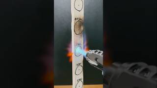 Powerful lighter vs wooden board shorts [upl. by Granese]