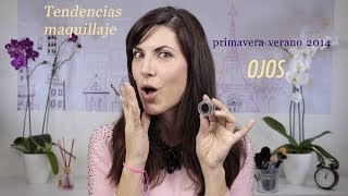 Tendencias primavera verano 2014 ojos delineado invisible o tightlining [upl. by Mella]