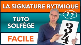 Solfège facile  Comprendre la signature rythmique [upl. by Lehcyar710]