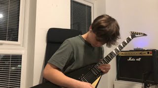 Megadeth  Hangar 18 guitar cover [upl. by Proudfoot567]