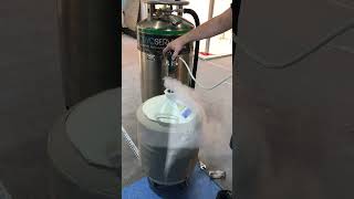 How refill localized cryotherapy machine [upl. by Bliss107]