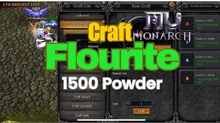 MU MONARCH SEA  Craft Flourite  1500  Magic Gladiator mu mumonarch mmorpg [upl. by Philipa]