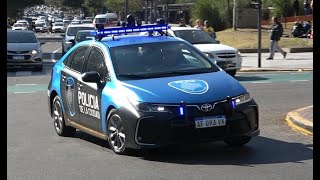 Patrullero Tecnológico de la Policía de la Ciudad en emergencia [upl. by Moses26]