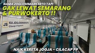 DARI STASIUN PALING RAME KE STASIUN PALING SEPI⁉️Naik KA Joglosemarkerto Yogyakarta  Cilacap PP [upl. by Elli]