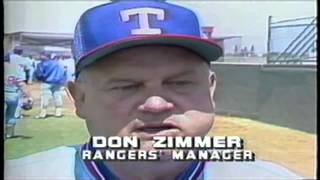 1982 Texas Rangers spring training  KDFW [upl. by Oirasec338]