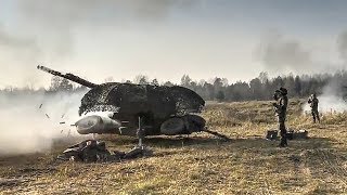 Oerlikon GDF 35mm Twin Cannon – Air Defense Artillery Live Fire Exercise [upl. by Aiseneg346]