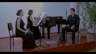 Ernesto Cavallini Reverie Russe for flute clarinet and piano [upl. by Meir]