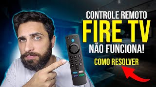 CONTROLE FIRE TV STICK NÃO FUNCIONA  COMO RESOLVER [upl. by Karole]