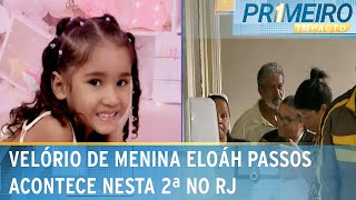 Corpo de Eloáh Passos será enterrado nesta 2ª na Ilha do Governador RJ Primeiro Impacto 140823 [upl. by Helas]