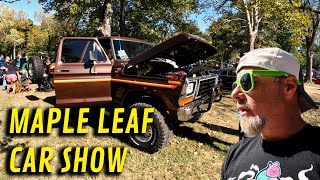 Maple Leaf Car Show Vlog Classic Cars Good Times amp Autumn Vibes [upl. by Emad544]