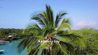 Keauhou Bay In Kona Hawaii Drone Shots [upl. by Atinomar219]