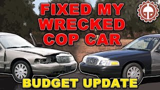 Fixed my wrecked police interceptor in a week Crown Victoria P71 Budget Update [upl. by Armallas497]