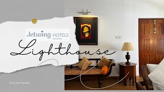 Jetwing Lighthouse Galle Sri Lanka  Spilbergen Suite  Video Tour  Geoffrey Bawa [upl. by Sonstrom]