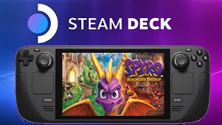 Steam Deck Spyro Reignited Trilogy [upl. by Eitnom]