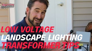 DIY Landscape Lighting EVERYTHING ABOUT LOW VOLTAGE TRANSFORMERS [upl. by Otrebor]