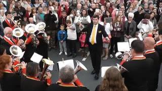 St Dennis Bands  West of England Bandsmens Festival Bugle 18616 [upl. by Amilb]