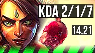 NIDALEE vs LEE SIN JGL  217  KR Challenger  1421 [upl. by Jacki]