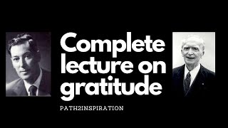 Lecture on Gratitude Joseph Murphy Neville Goddard [upl. by Aristotle]