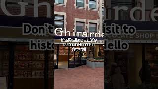 MustVisit Ghirardelli Square ghirardellisquare bayareafoodie food chocolate [upl. by Myles]