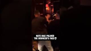 Nate Diaz got into an altercation with a bouncer at the club😅 ht mrtestoestrogenX [upl. by Nai]