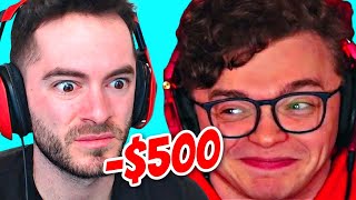 If I Laugh I Give CaptainSparklez 500 [upl. by Anelis]