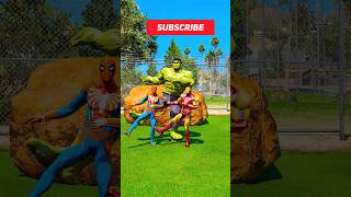 GTA V IRON MAN CALLING HULK FOR HELP shorts  GERINGG [upl. by Gustie593]