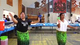 Kiribati  Marakei abau bwa te kan  Betaera Girls 15May18 [upl. by Notloc]